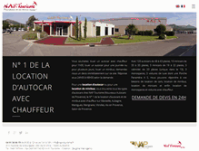 Tablet Screenshot of nap-tourisme.fr